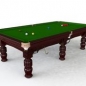 Mobile Preview: BCE Westbury Mahogony Finish Standard Cushion Snooker Table 10ft (304cm)