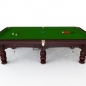 Preview: BCE Westbury Mahogony Finish Standard Cushion Snooker Table 10ft (304cm)