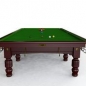 Mobile Preview: BCE Westbury Mahogony Finish Steel Block Full Size Snooker Table 12ft (365cm)