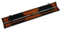 Preview: Black Clubman Case for 2 Piece Snooker Cue