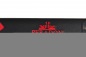 Preview: Black & Red Arrow Design ¾ Clubman Snooker Cue Case