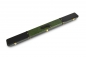 Preview: Black & Green ¾ Leather Snooker Cue Case