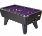 Preview: Fusion Black Finish Freeplay Winner UK 8 Ball Pool Table 6ft (182cm)