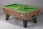 Preview: Walnut Finish Freeplay Prince UK 8 Ball Pool Table 7ft (213cm)