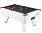 Mobile Preview: White Pearl Finish Freeplay Winner Uk 8 Ball Pool Table 6ft (182cm)