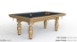 Preview: Riley Aristocrat Solid Oak Finish 7ft UK 8 Ball Pool Table Diner (7ft  213cm)