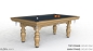 Preview: Riley Aristocrat Solid Oak Finish 7ft UK 8 Ball Pool Table Diner (7ft 213cm)