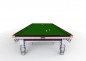 Preview: Riley Aristocrat Tournament Champion  Silver Leg Finish Full Size Steel Block Cushion Snooker Table 12ft (365cm)