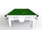 Preview: Riley Ray Full Size White Finish Steel Block Cushion Snooker Table (12ft 365cm)