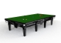 Preview: Riley Ray Full Size Black Finish Steel Block Cushion Snooker Table (12ft  365cm)