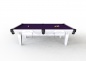 Preview: Riley Ray Standard White Finish 8ft American Pool Table (8ft 243cm)