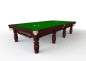 Preview: Riley Club Mahogony Finish Full Size Steel Block Cushion Snooker Table (12ft 365cm)