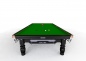 Preview: Riley Club Black Finish Full Size Steel Block Cushion Snooker Table (12ft 365cm)