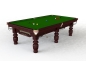 Preview: Riley Club 8ft Mahogony Finish Standard Cushion Snooker Table (8ft 243cm)