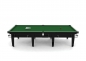 Preview: Riley Grand Gloss Black Finish 10ft Standard Cushion Russian Pyramid Table (10ft 304cm)