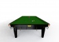 Preview: Riley Grand Professional Gloss Black Finish Full Size Steel Block Cushion Snooker Table (12ft 365cm)