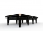 Preview: Riley Grand Gloss Black Finish Full Size Standard Cushion Snooker Table (12ft 365cm)