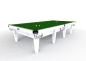 Preview: Riley Grand Gloss White Finish Full Size Standard Cushion Snooker Table (12ft 365cm)