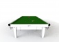 Preview: Riley Grand Professional Gloss White Finish Full Size Steel Block Cushion Snooker Table (12ft 365cm)