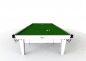 Preview: Riley Grand Professional Gloss White Finish Full Size Steel Block Cushion Snooker Table (12ft 365cm)