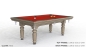 Preview: Riley Renaissance Solid Limed Oak Finish 7ft UK 8 Ball Pool Table Diner (7ft 213cm)