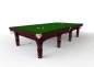 Preview: Riley Renaissance Mahogony Finish Full Size Steel Block Cushion Snooker Table (12ft 365cm)