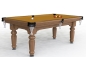 Preview: Riley Traditional Solid Walnut Finish 7ft UK 8 Ball Pool Table (7ft 213cm)