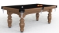 Mobile Preview: Riley Aristocrat Solid  Walnut 7ft UK 8 Ball Pool Table (7ft 213cm)