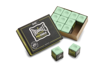 Triangle Pro Chalk Light Green Box of 12