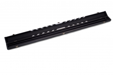 Black & White Arrow Design ¾ Clubman Snooker Cue Case