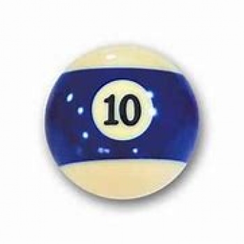 Aramith Individual Pool Ball Nr.10 Blue Stripe 52.5mm