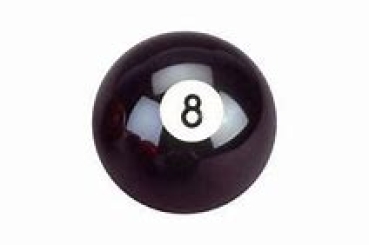 Aramith Individual Pool Ball Nr.8 Black 47.5mm