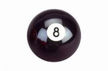 Aramith Individual Pool Ball Nr.8 Black 52.5mm