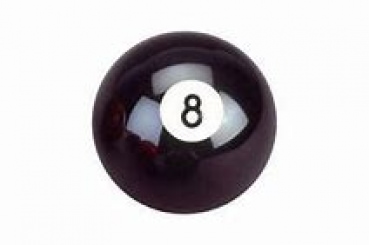 Aramith Individual Pool Ball Nr.8 Black 44mm