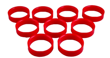 Bar Billiard Table Rings (Set of 4)