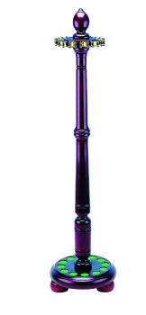 Tall Circular Cue Stand to Hold 12 Cues