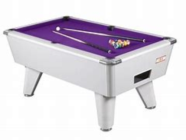 Aluminium Finish Freeplay Winner UK 8 Ball Billardtisch 6ft (182cm)