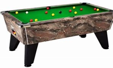 Copper Marble Finish Freeplay Winner UK 8 Ball Pool Table 7ft (213cm)