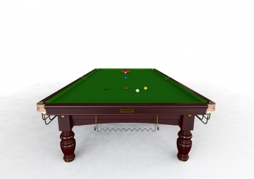 Riley Aristocrat Champion Mahogony Finish Full Size Steel Block Snooker Table (12ft 365cm)