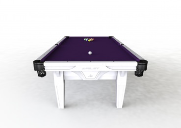 Riley Ray White Finish 9ft American Pool Table (9ft 274cm)