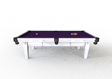 Riley Ray White Finish 9ft American Pool Table (9ft 274cm)