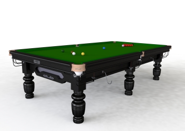 Riley Club 9ft Black Finish Standard Cushion Snooker Table (9ft  274cm)