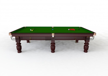 Riley Club 10ft Mahogony Finish Standard Cushion Snooker Table (10ft 304cm)