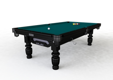 Riley Club Standard Black Finish 9ft American Pool Table (9ft 274cm)