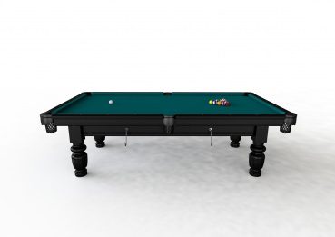 Riley Club Standard Black Finish 8ft American Pool Table (8ft 243cm)