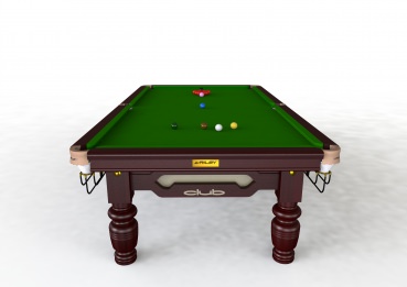 Riley Club 8ft Mahogony Finish Standard Cushion Snooker Table (8ft  243cm)