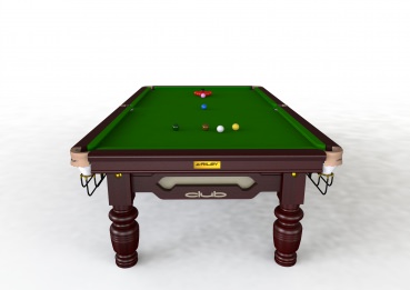 Riley Club 8ft Mahogony Finish Standard Cushion Snooker Table (8ft 243cm)