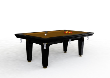 Riley Grand Standard Black Finish 7ft UK 8 Ball Pool Table Diner (7ft 213cm)