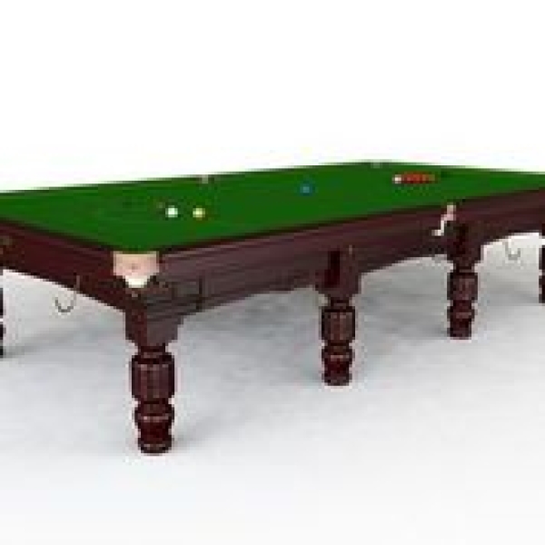 BCE Westbury Mahogony Finish Full Size Standard Cushion Snooker Table 12ft (365cm)