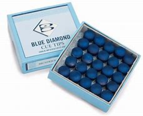 Blue Diamond Tips 9mm - Schachtel mit 50 Stück